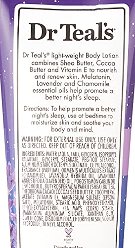 Teal's Adults Body Lotion Melatonin & Essential Oils Night Sleep, 8 Oz #TOP2