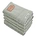 Produktbild PandaHome Handtuch Set aus Baumwolle - 5 Handtücher - 100% Baumwolle Towel, Schnelltrocknend Weich Saugstark 500 g/m² (Heugrün)