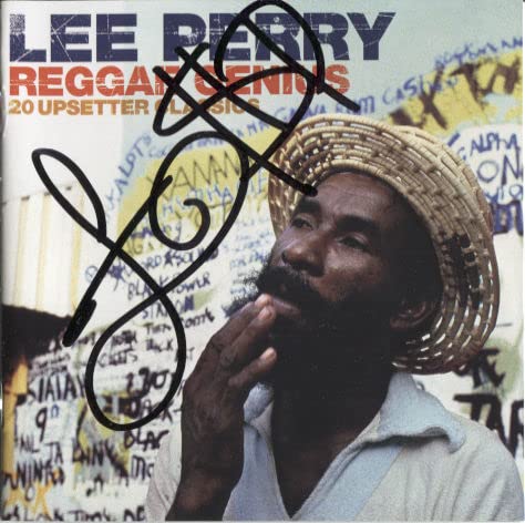Lee Scratch Perry Signed CD Album + Certificate of Authentication 100% Genuine
