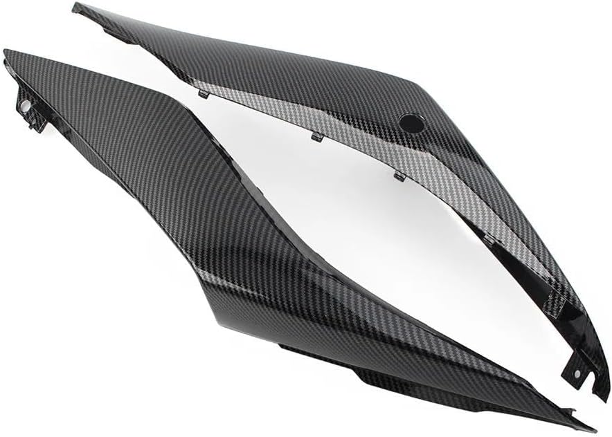 フェアリング に適合する YZF に適合する R3 2019 2020 アッパーミッドサイドフェアリングカウル プラスチックカーボン サイドフェアリング  YZF R3 2019 2020 2021 2022 オートバイ部品炭素繊維パターンリアテールサイドフェアリング ヤマハ YZF R3 R25 2019  2020 2021 ... に適合する ヤマハ YZF R3 2019-2021 カーボンファイバーパターン モーターサイクル ガソリンタンク サイドトリムカバ
