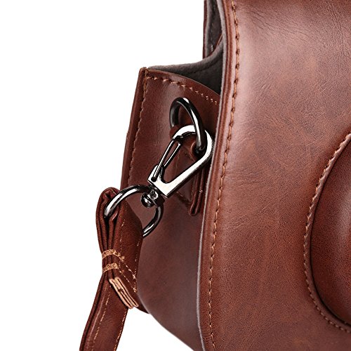 Bolsa de viagem retrô com alça de ombro ajustável, para Fujifilm Instax Mini 8