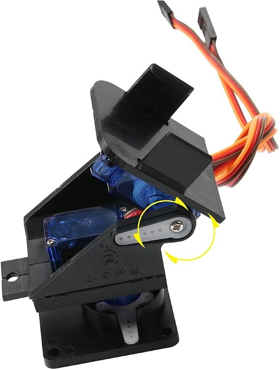 Mini Pan/Tilt Camera Platform Anti-Vibration Camera Mount w/ 2 Servos Aircraft FPV