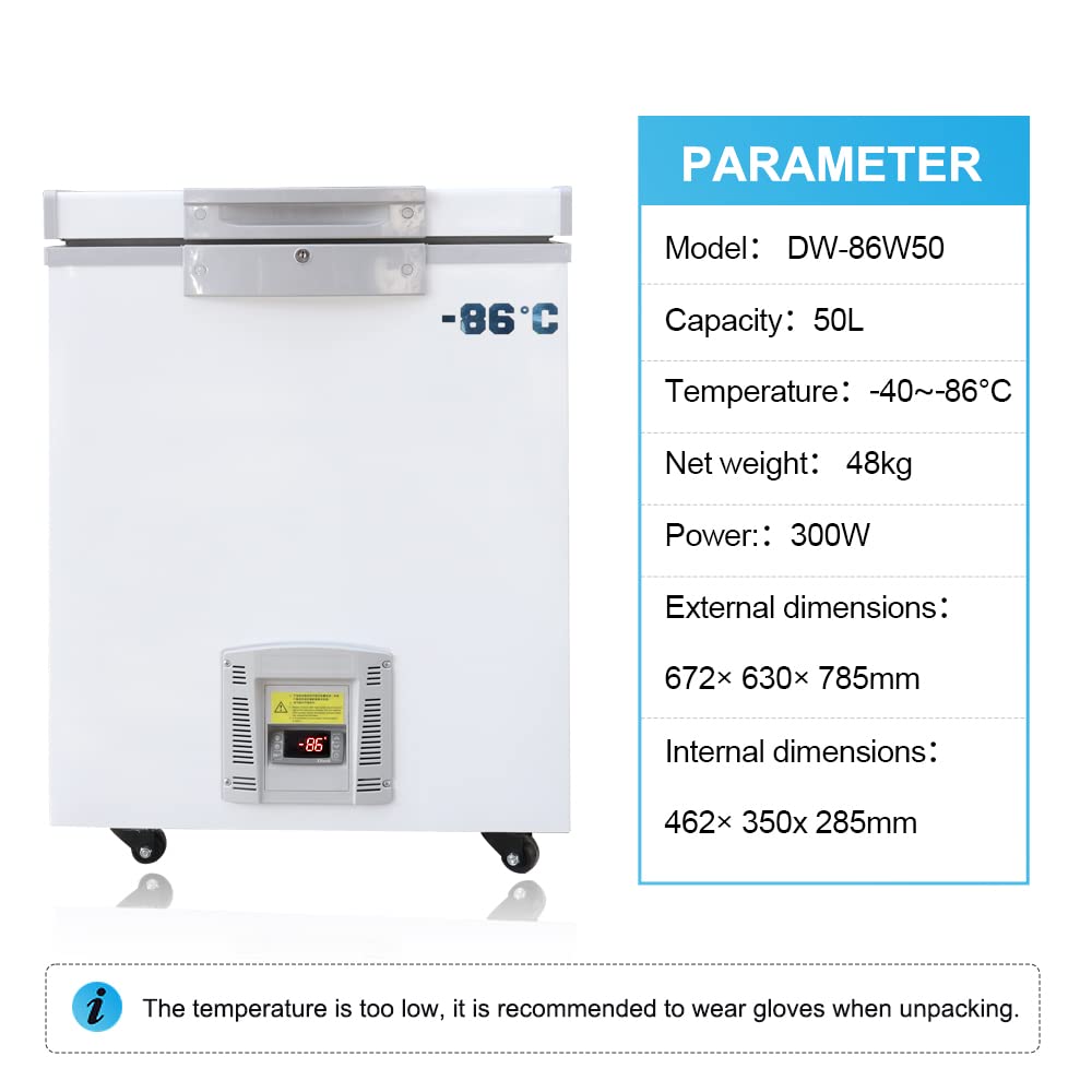 Amazon.com: -86°C Ultra-Low Temperature Freezer 50L Lab