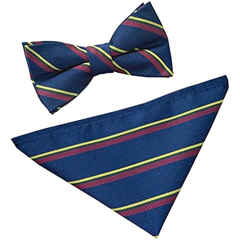 Men's Royal Marines Regimental Bow Tie & Hanky Set Cover