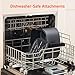 COSORI Air Fryer Pro 9-in-1, Compact 5QT, 450℉: Half Time & Chef-Grade Cook, One-Wipe Clean Glass Panel, 130+ In-App Recipes with Nutritional Info, Nonstick & Dishwasher-Safe Basket, Ceramic, Gray