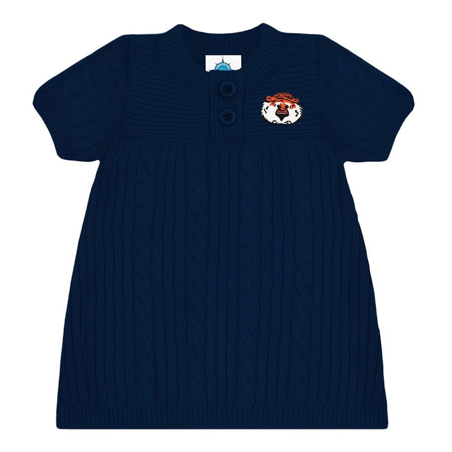 Auburn Tigers Aubie Baby and Toddler Sweater Dress