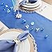 DII Hanukkah Tabletop Decoration Festival of Lights Celebration Décor, Table Runner, 14x68, Embroidered Menorah