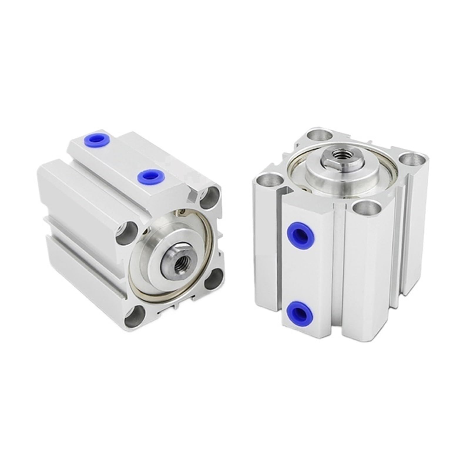 Compact Cylinder SDA50/63/80 Stroke 5-150mm Double Acting Air Pneumatic Piston 1Pcs(Storke 60mm,Bore 50mm)