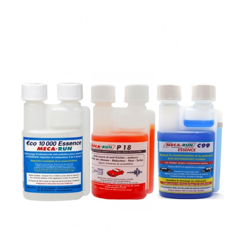 MECARUN - PACK Premier Essence 3x250ml - (1x P18 250ml + 1x C99ESS 250ml + 1x ECO10000ESS 250)