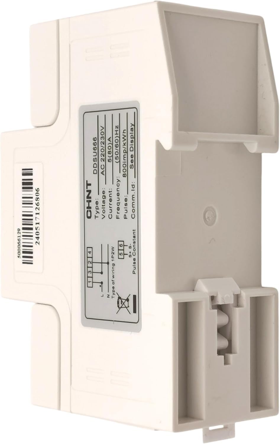 Compteur Intelligent CHINT DDSU666 - Compatible Inverter Deye - Monophasé