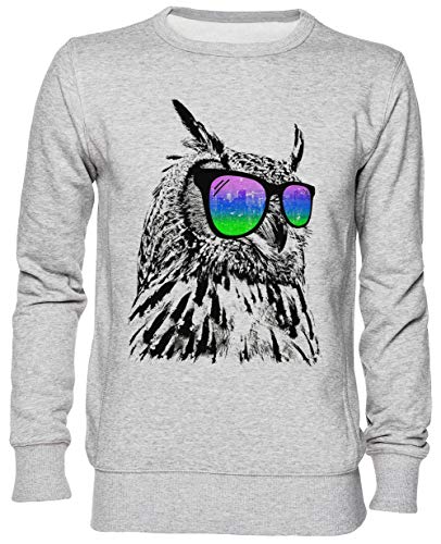 Sweat-shirt jersey gris unisexe taille L, un pull minimaliste indispensable