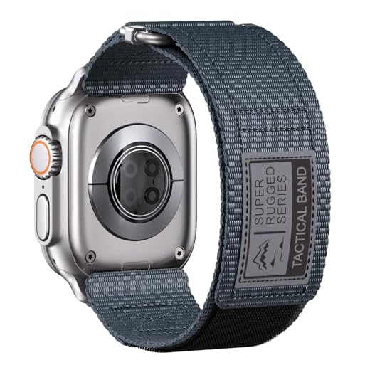 Compatible avec Apple Watch Ultra 3/2/Ultra Bracelet 49mm 46mm 45mm 44mm 42mm, Nylon Bracelet Sport en Remplacement pour Apple Watch Series 11/10/9/8/7/6/5/4/3/2/1/SE 3/2/SE