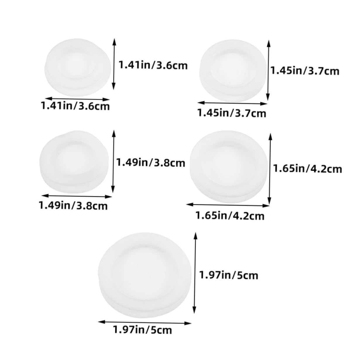 Toddmomy 15pcs Coin Bank Plugs Piggy Bank End Stopper Rubber Sealing Plug Money Saving Box