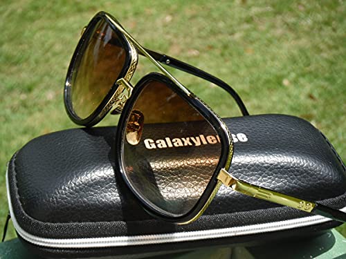 GALAXYLENSE Tony Stark Peter Parker Edith Retro Vintage Squared Glasses - Iron Men Spider Men Sunglasses - 3 Color Lens4