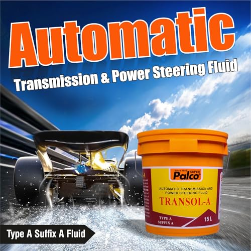 Image of PALCO TRANSOL-A | Transmission Oil - Type A Suffix A | Low Coefficient of Friction for manual Transmissions Gear Oil | Synchromesh Gears and Automatic and Power Steering Oils 15 Litres