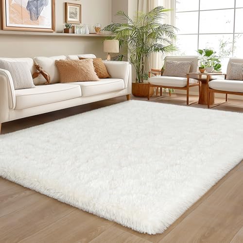 Area Rug for Living Room 6x9, Ultra Soft Shaggy Area