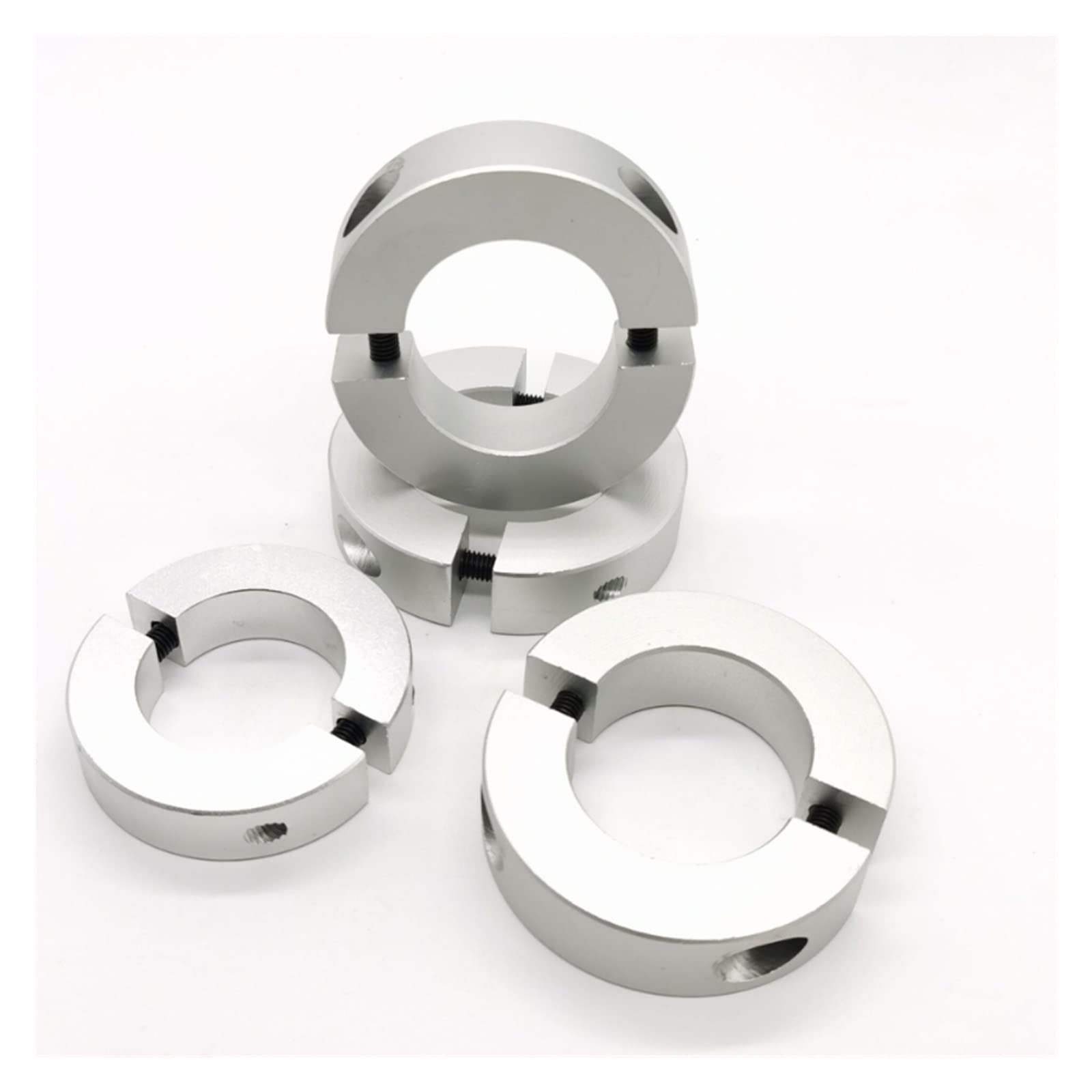 Genérico yaoqijie 1 Pieza Tipo de separación de Anillo Fijo Eje óptico Anillo Fijo Anillo de sujeción Eje Abrazadera Eje Cojinete Anillo Fijo Lasting (Length : 50X85X22)