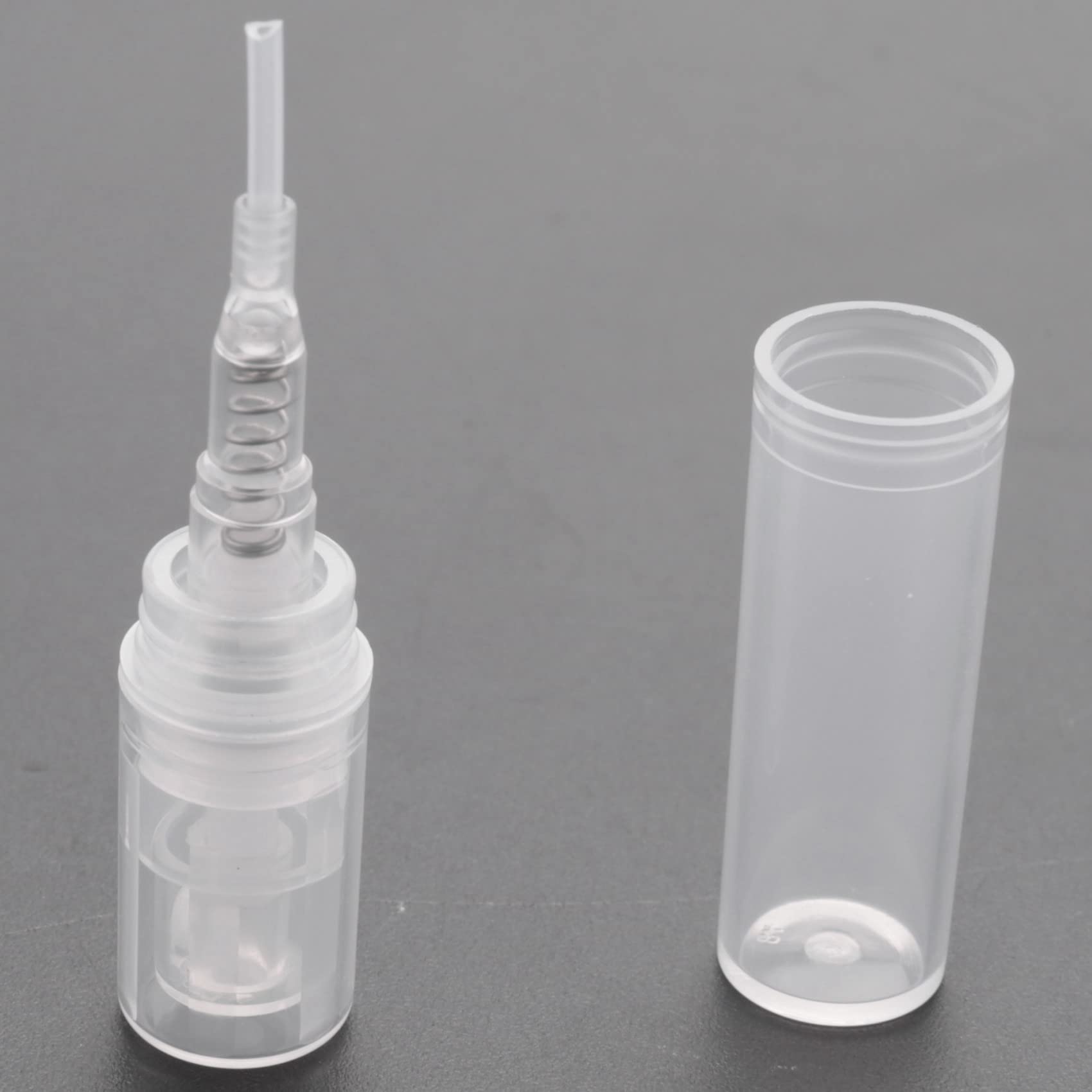 500 x 2 ml botella de plástico vacía transparente perfume difusor