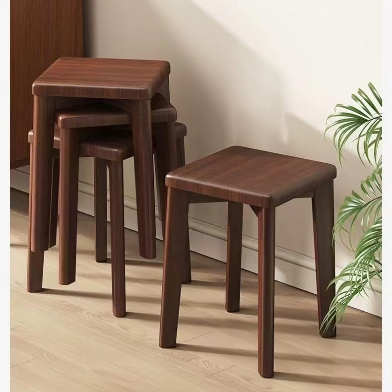 Tabouret en bois à forte capacité de charge pour table de repas domestique - 3