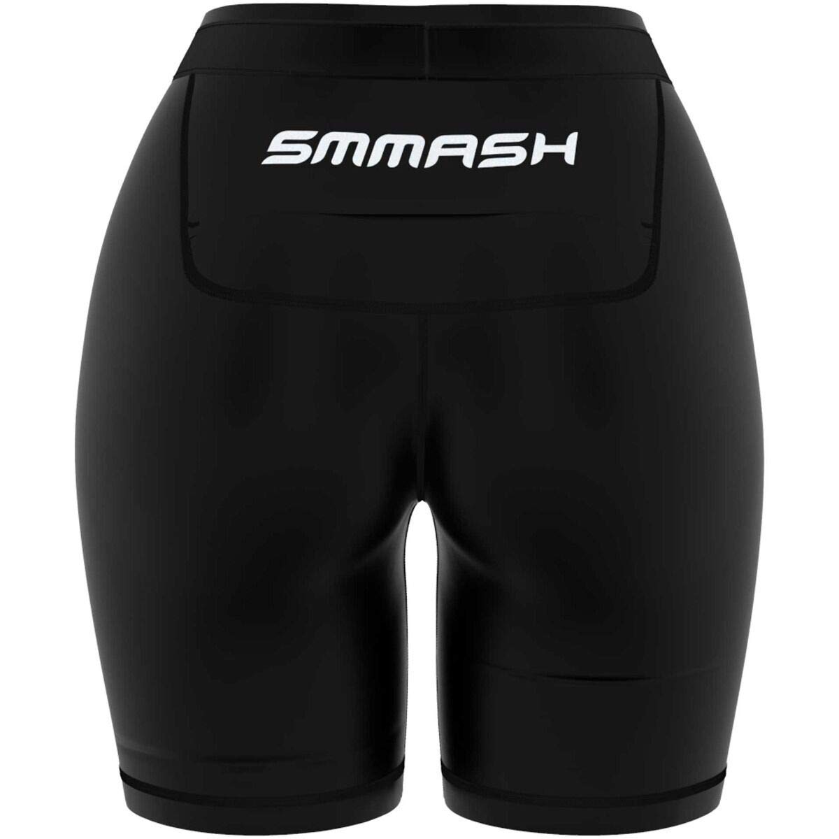 SMMASH Short de Compression pour Femme, Legging Ocr Ultra Light, Cuissard Sportif, Gym, Outdoor, Pantalons d'entraînement légers et Respirant