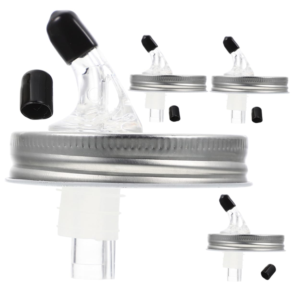 CONGARTENO Wine Spout Lid for Jars Oil Bottle Spout Wine Pourer Liquor Can Pourer Lid