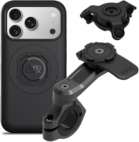 Lock Support Téléphone pour Guidon de Moto Pro avec Amortis Quad