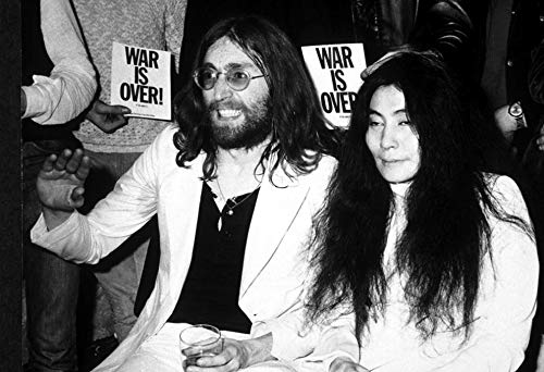 John Lennon et Yoko Ono Impression photo 10×8 - Les Beatles, Paul McCartney, John Lennon, RIngo Starr, George Harrison John Lennon et Yoko Ono Impression photo 10x8