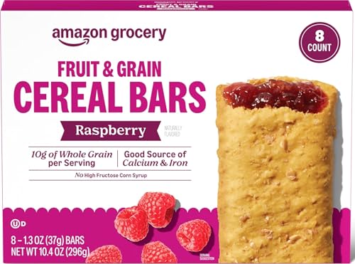 Amazon Grocery, Fruit & Grain Cereal Bars...