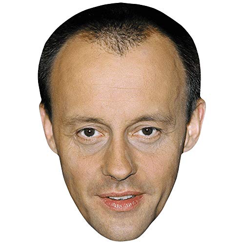 Preisvergleich Produktbild Friedrich Merz (Stubble) Maske aus Karton