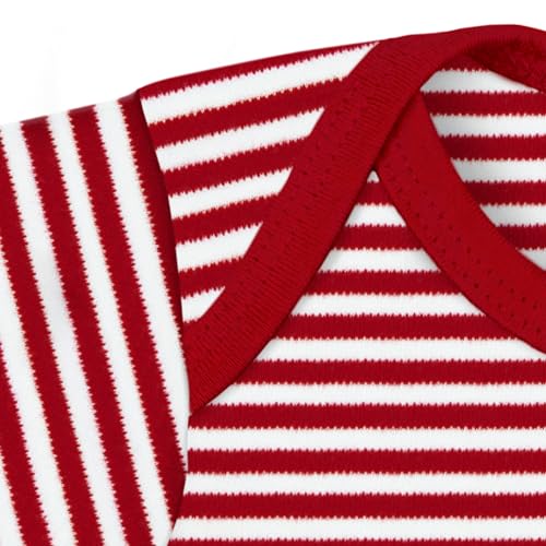 Creative Knitwear College Baby Striped Long Sleeve Bodysuit - Team Logo, Multiple Colors, Unisex (0-12 Months)2