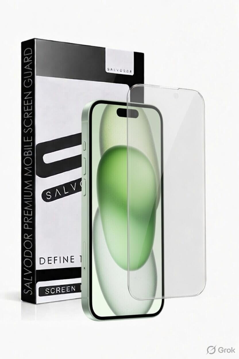Borderless Tempered Glass for iPhone 15 | Full Edge Coverage | 9H Hardness | Bubble Free | Case Friendly | HD Clear Screen Protector-image-35