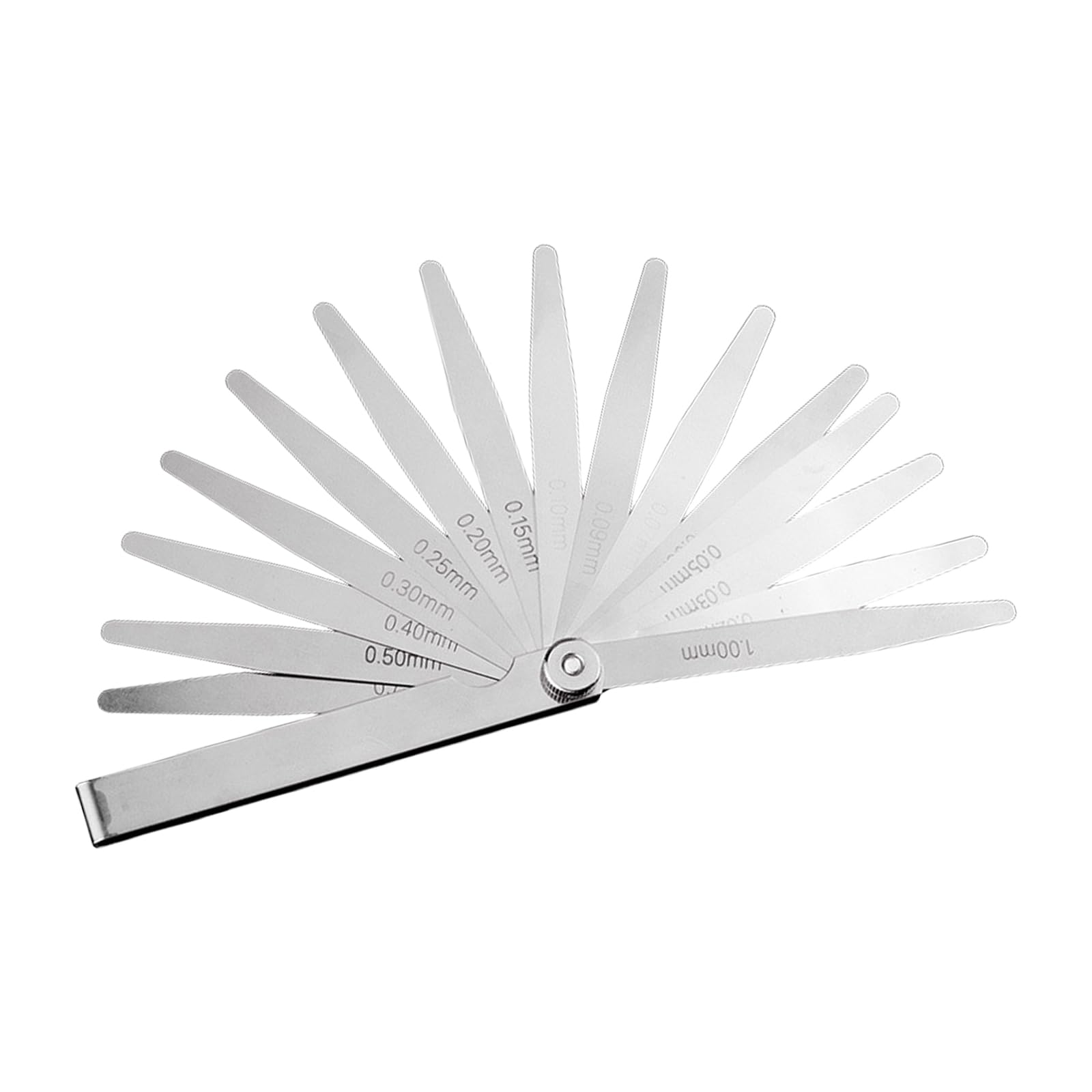 Marked Feeler Gauge Set in Stainless Steel for Multifunctional Measuring Needs Mechanical Instrument Calibration Feeler Gauge