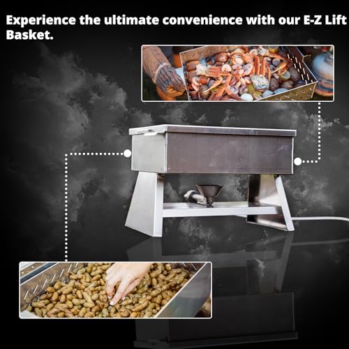 Deep South Steamers Tadpole: Portable Aluminum Propane Steamer for On-the-Go Outdoor Cooking