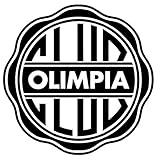 Olimpia Club Paraguay Soccer Football - Sticker Graphic - Auto, Wall, Laptop, Cell, Truck Sticker...