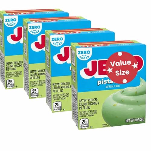 Zero Sugar Pistachio Instant Pudding and Pie Filling Mix, Reduced