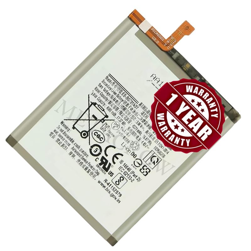Image of Original EB-BG781ABY Battery Compatible for Samsung Galaxy S20 FE (4G /5G) - (4500mAh) - 1 Year Warranty BC46