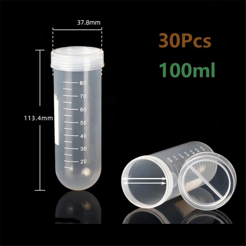 Attrezzature e forniture di laboratorio Contenitore da laboratorio for provette centrifuga in plastica 15 ml, 20, 50 e 100 con bilancia senza Provetta