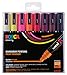 Produktbild uni-ball POSCA (182517) Marker mit mittelfeiner Rundspitze, 8er Set, warme Farben
