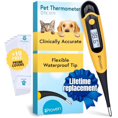 iProven Dog & Cat Thermometer for Fast and Accurate Fever Detection