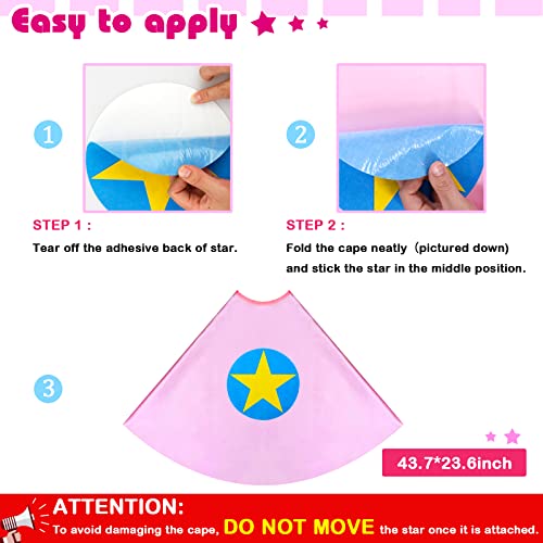 Irolewin Kids-Superhero-Cape-Costume For Girls-Boys And Mask Bracelets Bling Star Super Hero Gifts Toys Halloween Dress Up Party Favor #TOP5