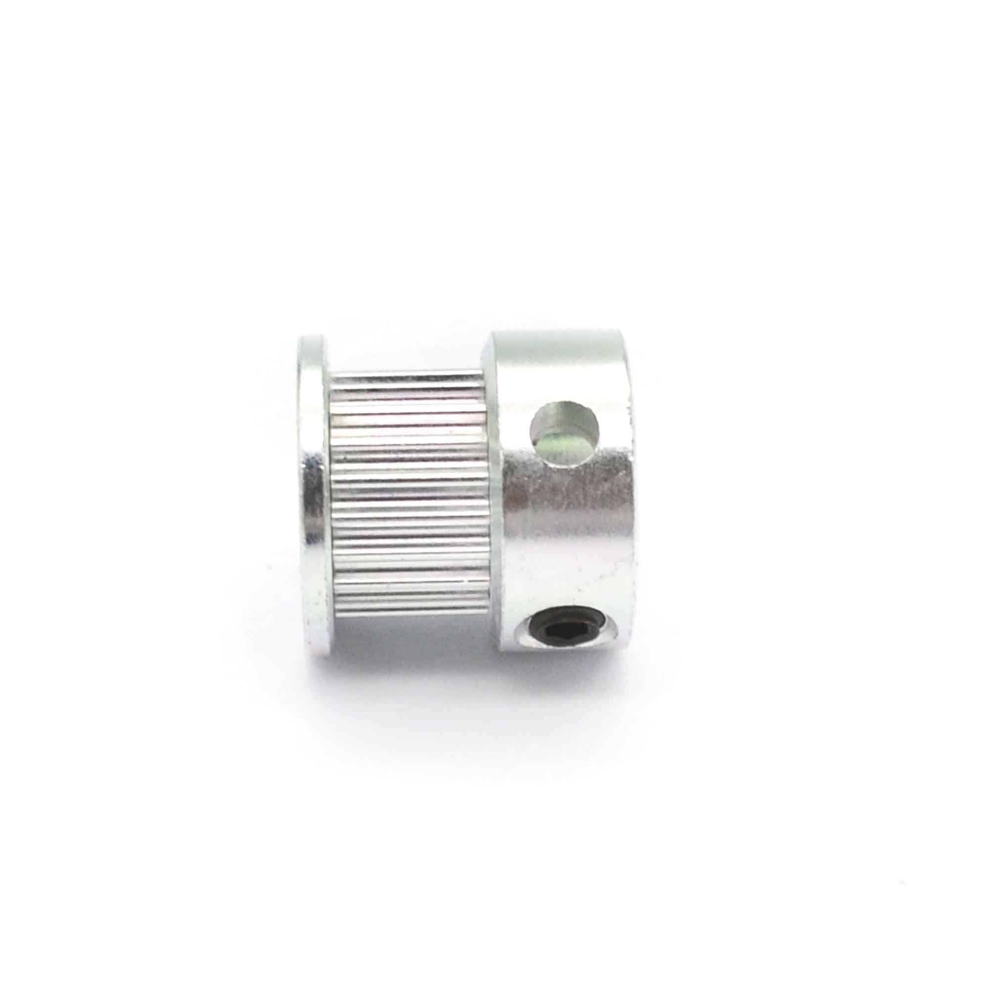 Lxuan-Koło pasowe rozrządu 50 szt. Drukarka 3D Aluminium Repromp 20 zębów Koło pasowe rozrządu 5 mm 8 mm CNC GT2 Części OD 16 mm 20 T dla szerokości pasa 6mm, wysoka precyzja (rozmiar: 20T otwór 5mm)