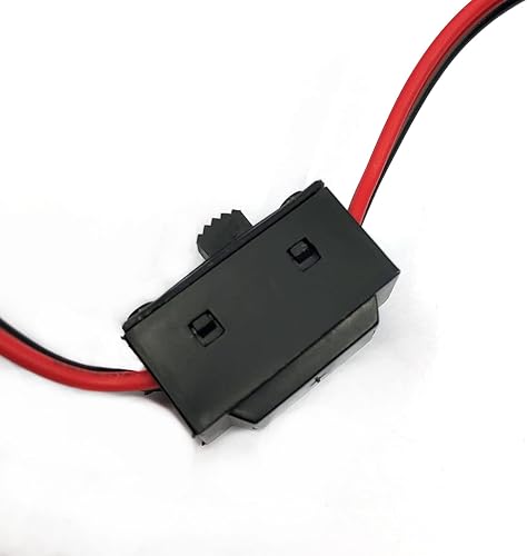 Miniatura 5 de FainWan Paquete de 2 interruptores de encendido y apagado para receptor de batería JST compatible con H-S-P RC 110 18 coche Crawler Buggy