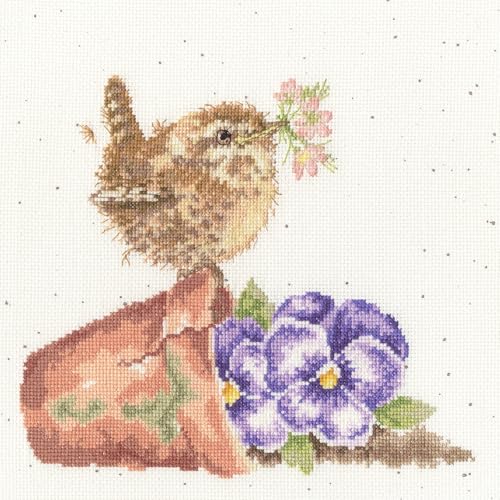 Image of Cross Stitch Kit: Pottering About XHD137 by Bothy Threads