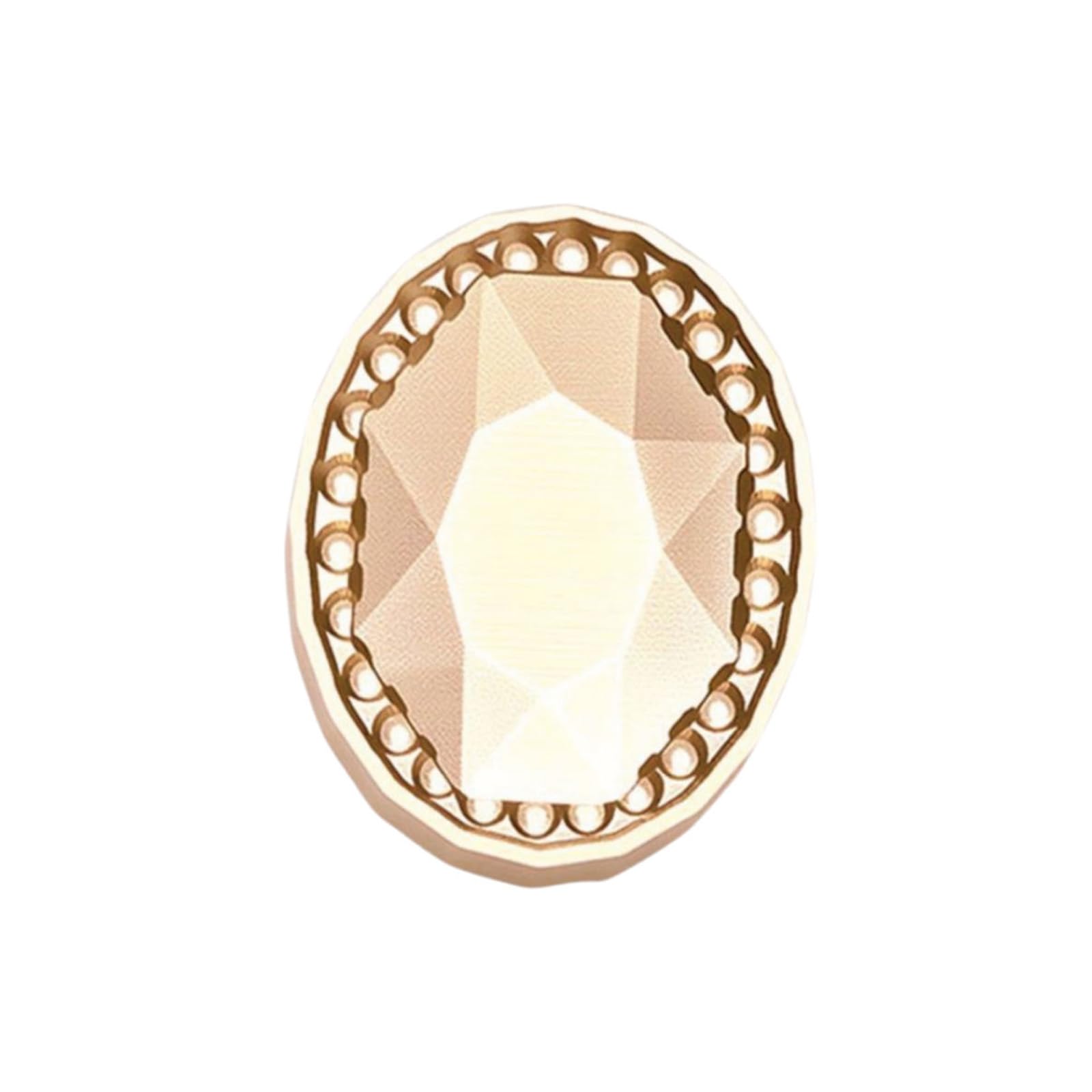 Msioytog Crystal Carved Sealing Stamp Head for Wedding Invitations Envelope Scrapbooking Embossed Sealing Stamp Head Replacement Wedding Invitation Seal
