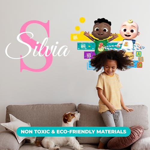 Vinilo decorativo personalizado CoComelon para pared miniatura 5