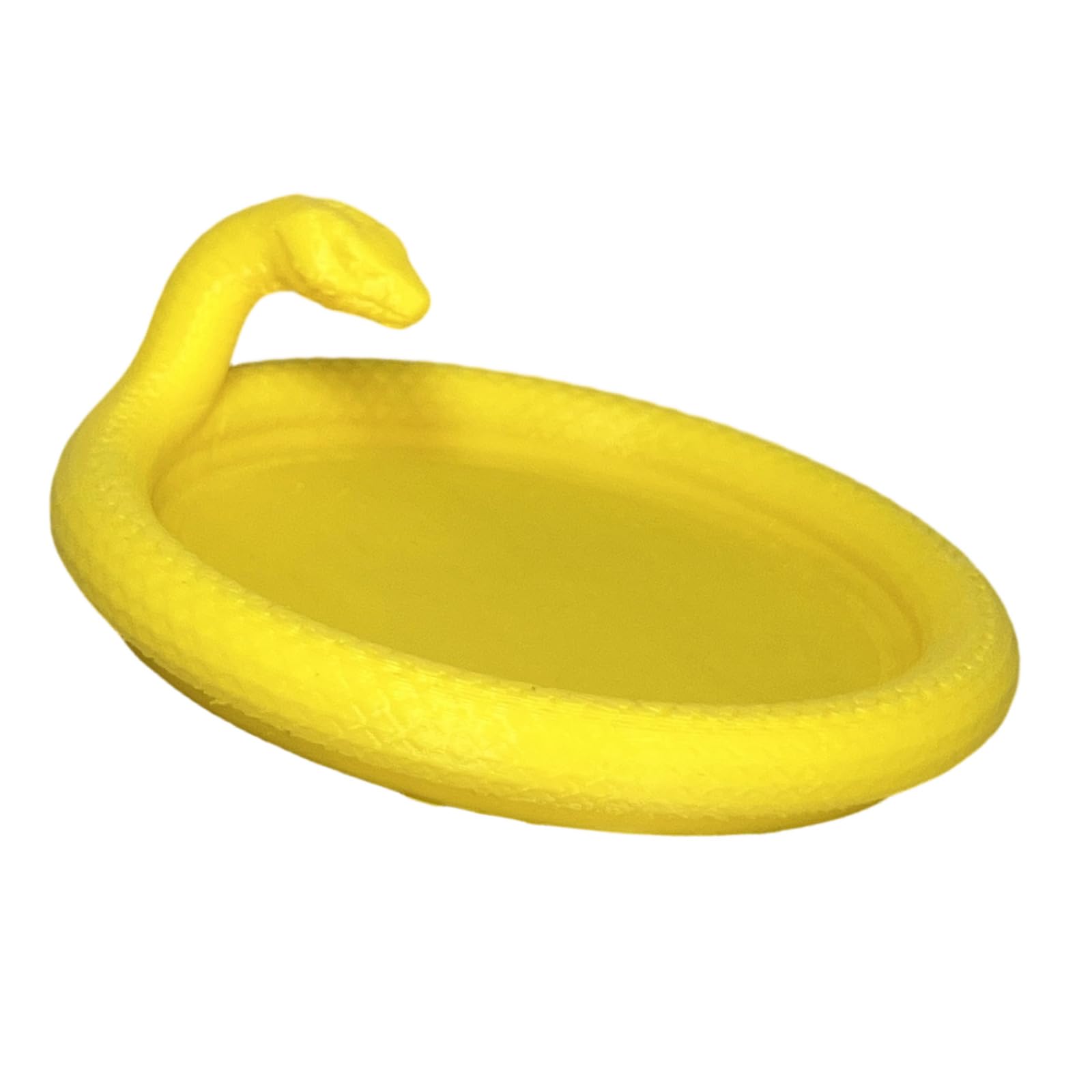 Delicate Gothic Snake Shape Ornamental Tray Decorative Plate Suitable for Showcasing Accessories and Keepsakes Snake Themed Storage Solution