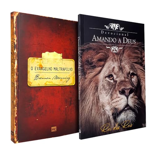 Kit O Evangelho Maltrapilho + Devocional Amando a Deus Leão