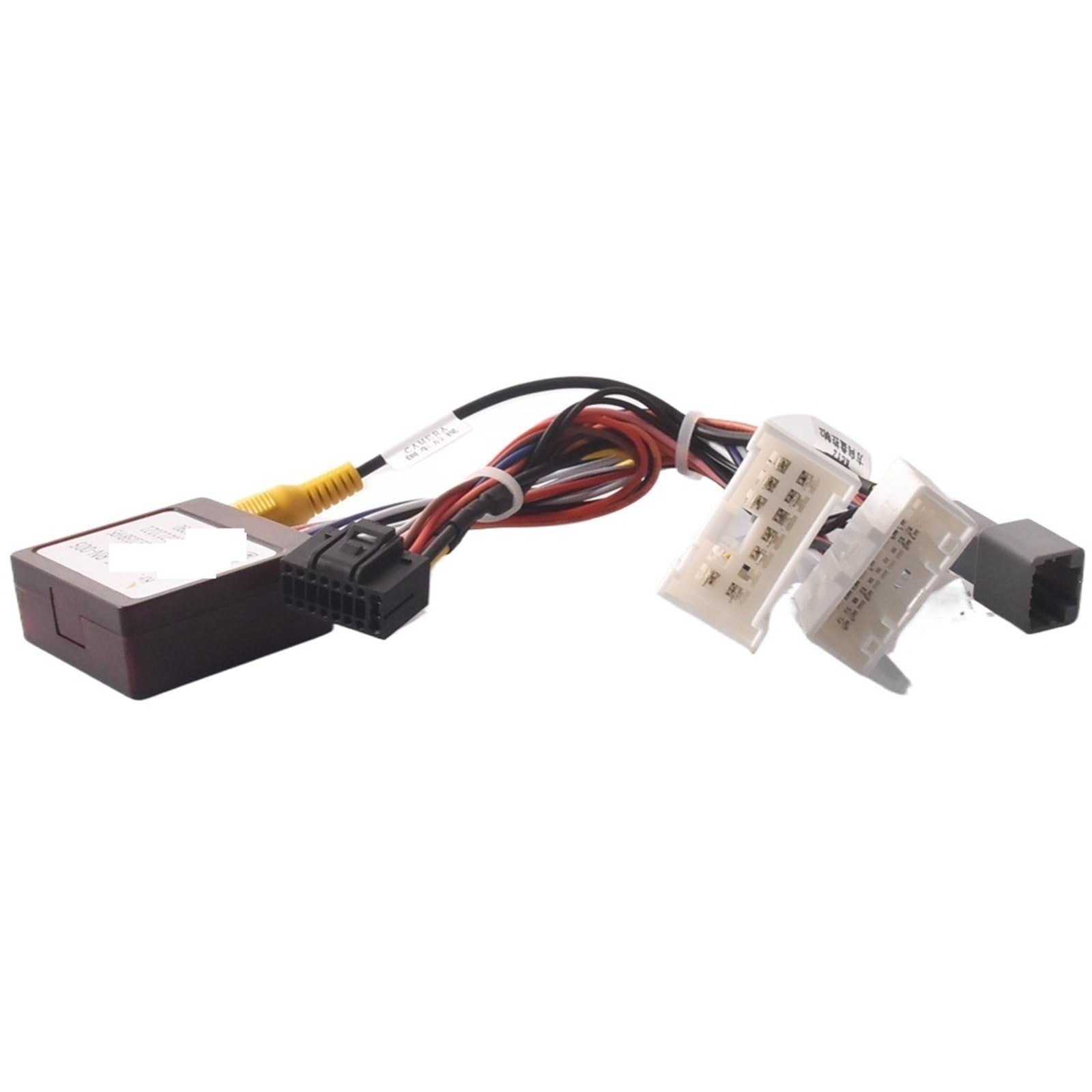 Arnés de cableado de Radio de Coche Adaptador de Cable de arnés de cableado for Radio estéreo de Coche Android de 16 Pines for Renault, Captur Clio 2017, 2018 y 2019, Dacia(with Canbus)