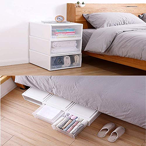 Boîte de rangement en bois massif MU pour organiser les vêtements de saison dans la chambre
