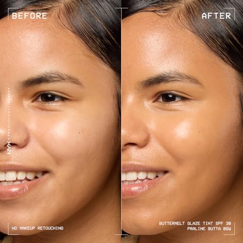 NYX Professional Makeup Skin Tint, Buttermelt Glaze Soft Glow Skin Tint for Face with Niacinamide - Image 2